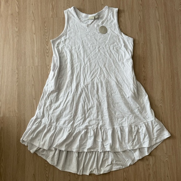 Zim & Zoe ruffle trim high low cotton dress nwt - Picture 4 of 4